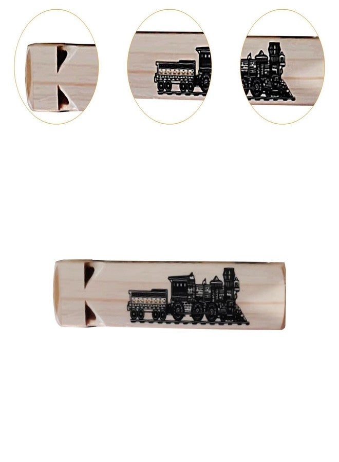 Buildcon Whistle Wonder Toy, Wooden Train Whistle for Kids, Blowing Toys for Speech Development, Educational Role Play Instrument for Kids - Image 3